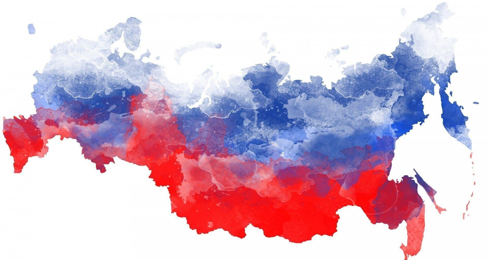 В цветах российского флага 2023